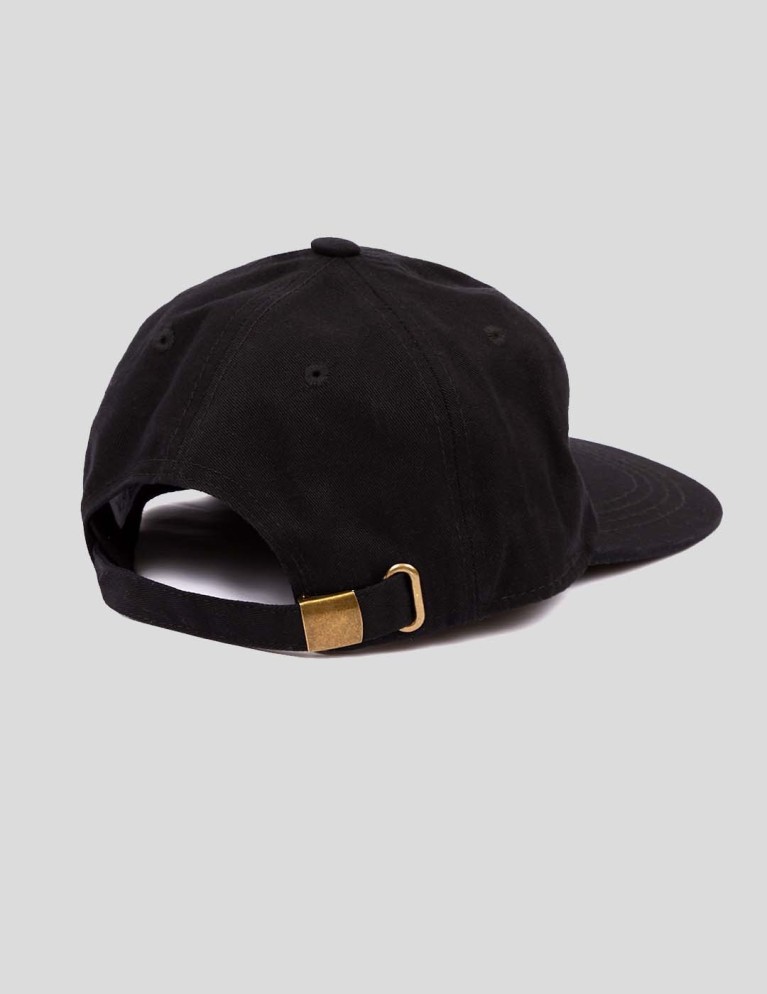 Gorra BRONZE 56K plate hat black